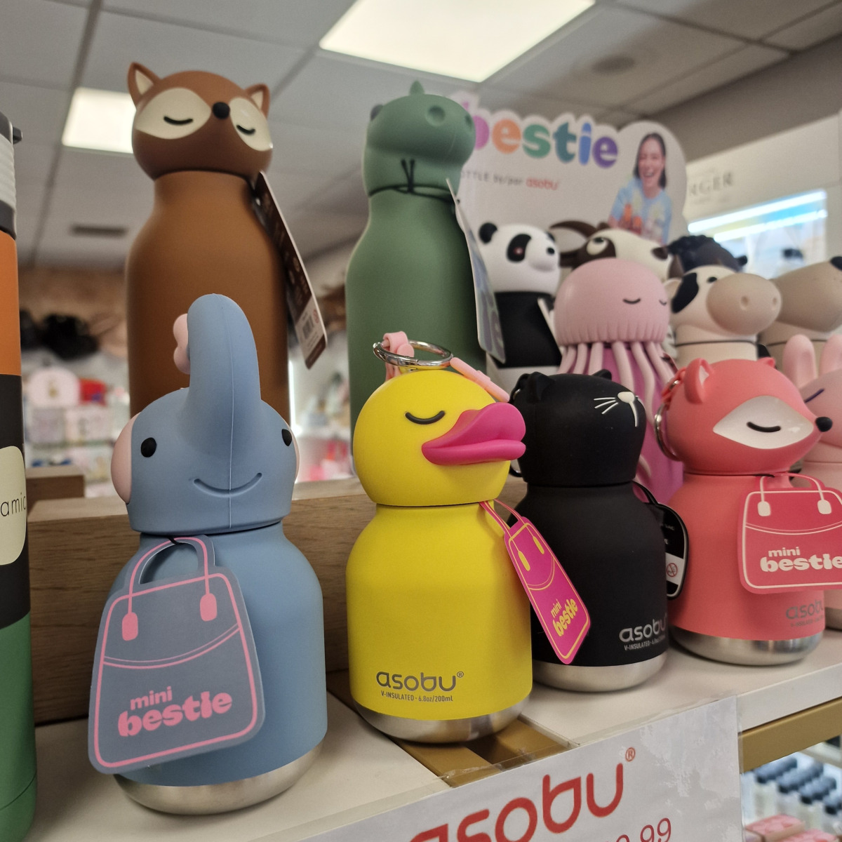 Asobu animal bottles at Bigwicks