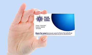 Blue Light Card