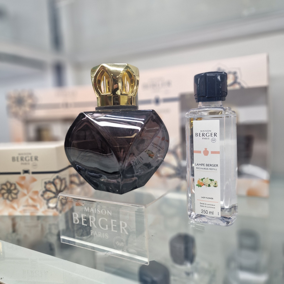 Maison Berger Black Eternity Lamp Berger gift pack