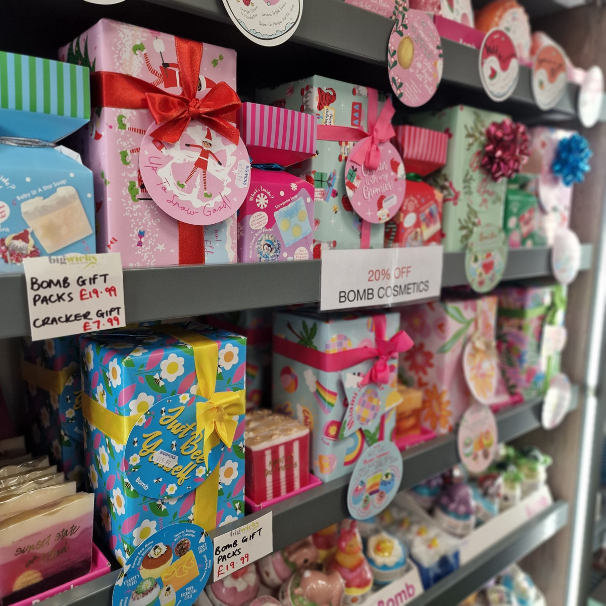 Bomb Cosmetics bath and body products