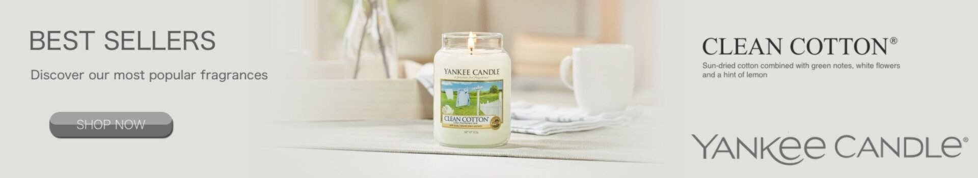 Yankee Candle Clean Cotton