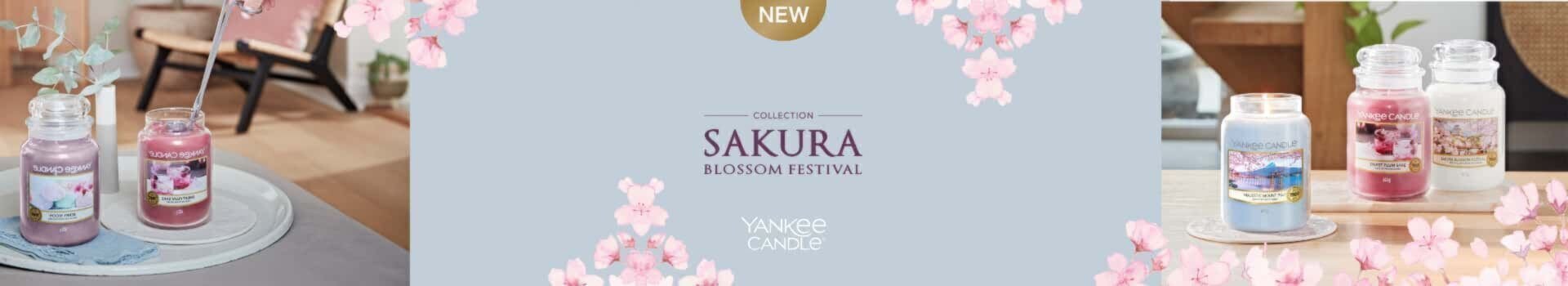 Yankee Candle Sakura Blossom Festival Collection