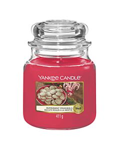 Yankee Candle - Peppermint Pinwheels - Medium Jar Candle
