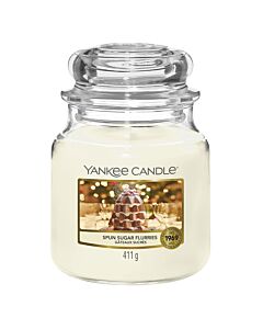 Yankee Candle - Spun Sugar Flurries - Medium Jar Candle