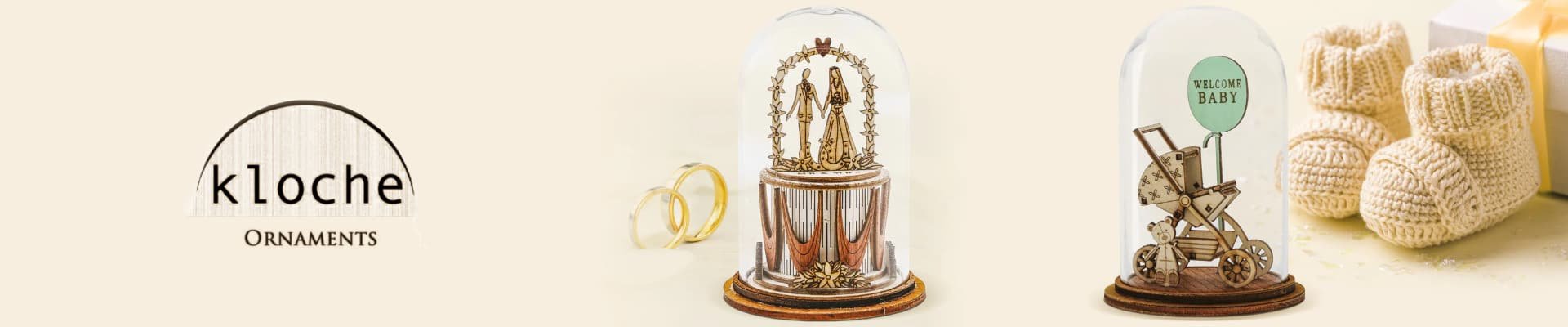 Kloche Ornaments